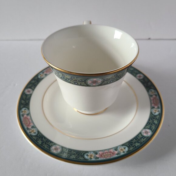 ROYAL DOULTON --HARTWELL -H 5227 -FOOTED CUP & SAUCER SET MINT CONDITION - Picture 7 of 10